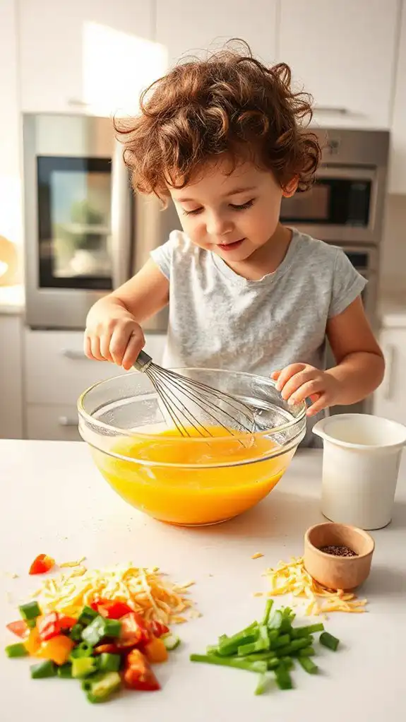 fluffy cooked egg mixture fluffy cooked egg mixture