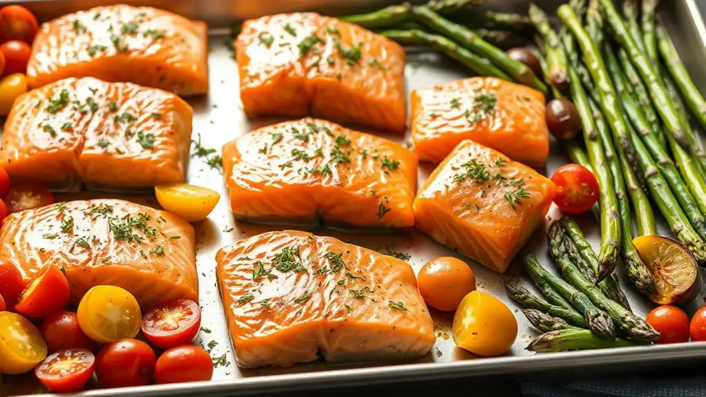 foolproof sheet pan salmon