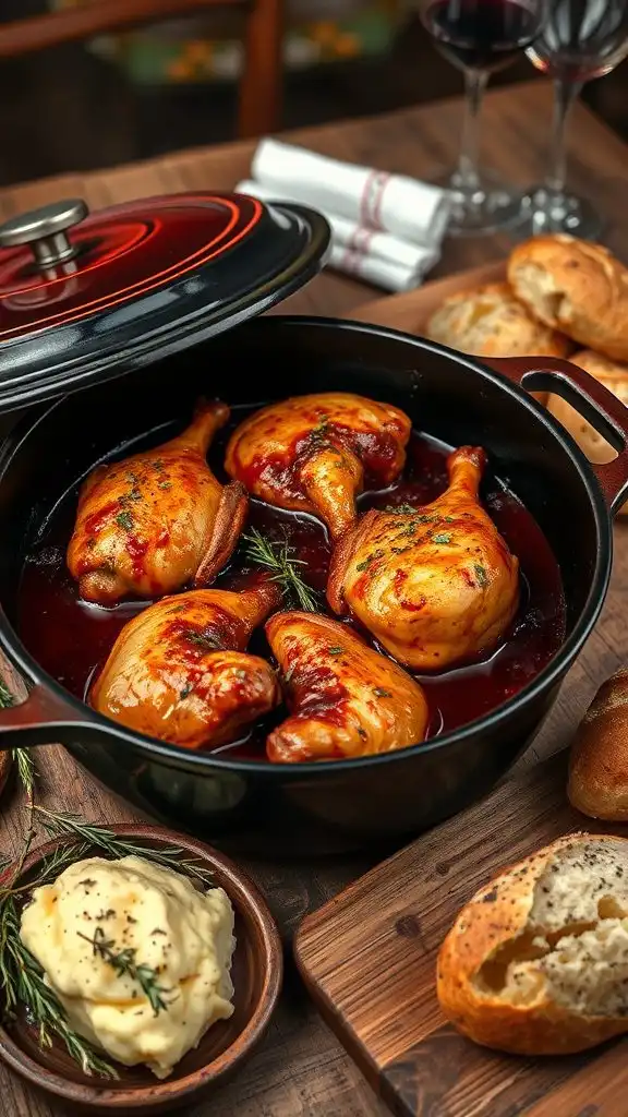 french chicken and wine french chicken and wine