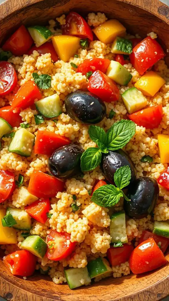 fresh and flavorful salad