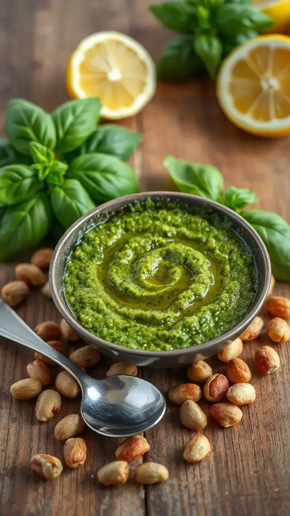 fresh basil pasta sauce