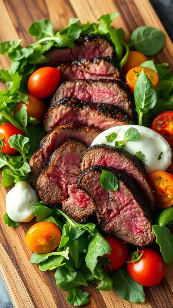 fresh basil steak salad fresh basil steak salad