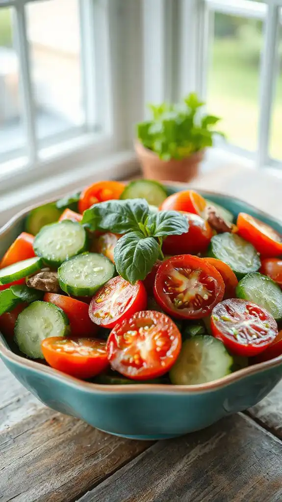 fresh cucumber tomato salad fresh cucumber tomato salad