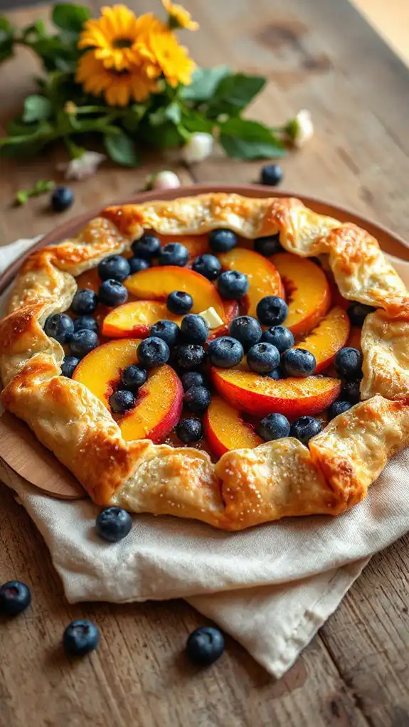 fresh fruit dessert galette