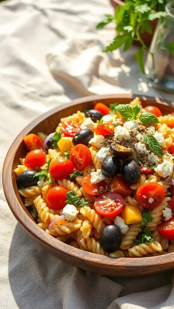 fresh mediterranean orzo salad fresh mediterranean orzo salad