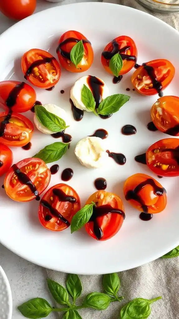 fresh mozzarella basil tomatoes fresh mozzarella basil tomatoes