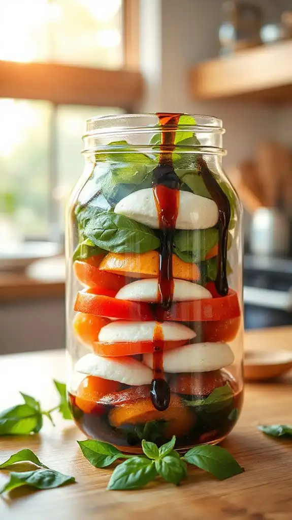 fresh mozzarella tomatoes basil