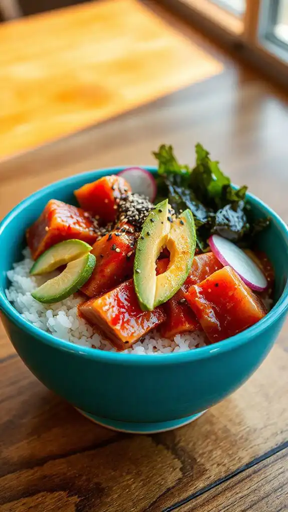 fresh seafood with spice