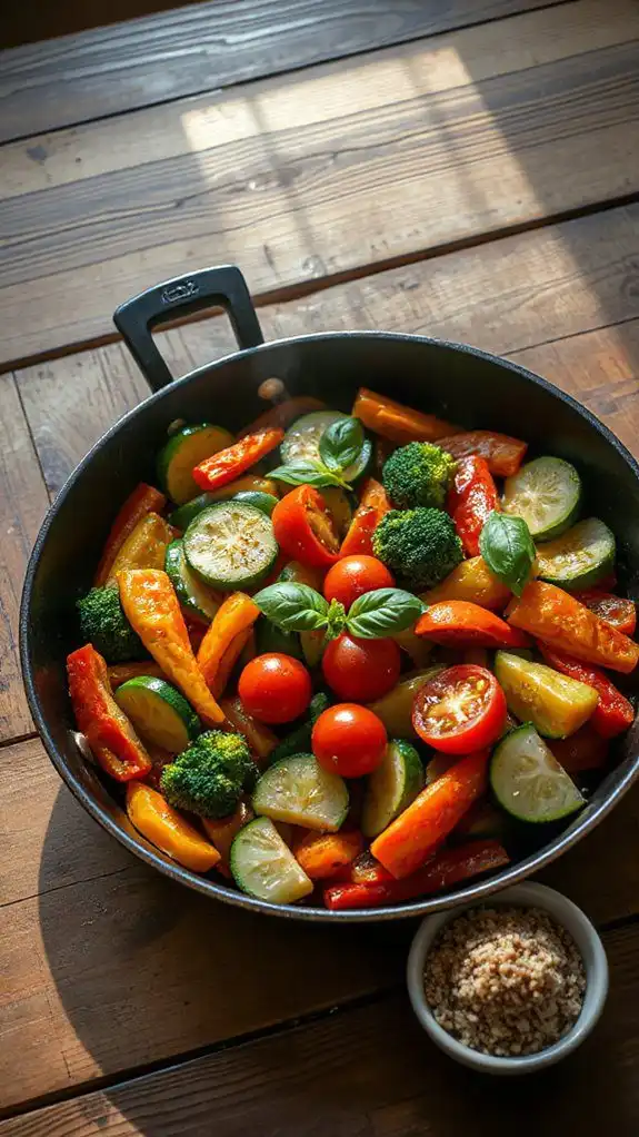 fresh seasonal vegetable dish fresh seasonal vegetable dish