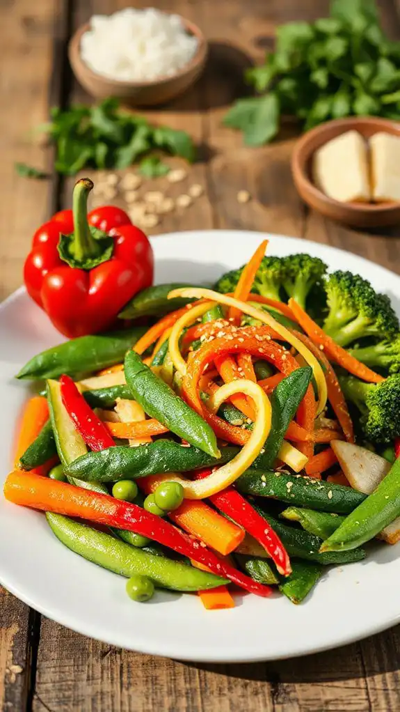 fresh summer vegetable medley