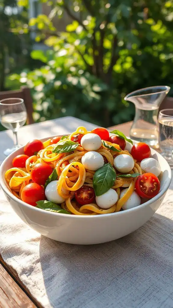 fresh tomato basil delight