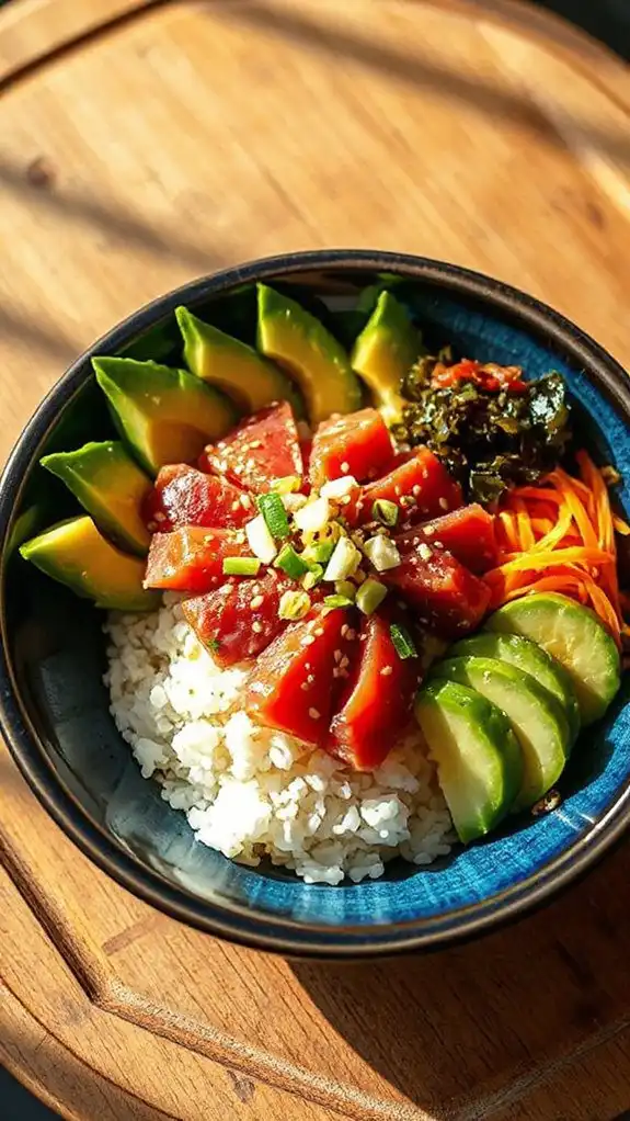fresh tuna rice bowl fresh tuna rice bowl
