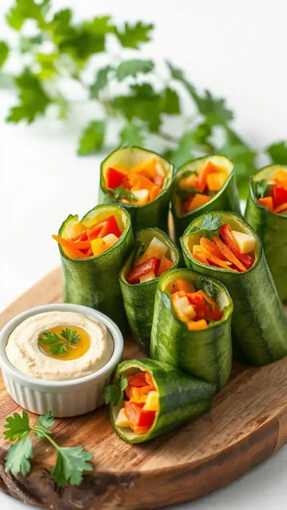 fresh veggie wrap recipe