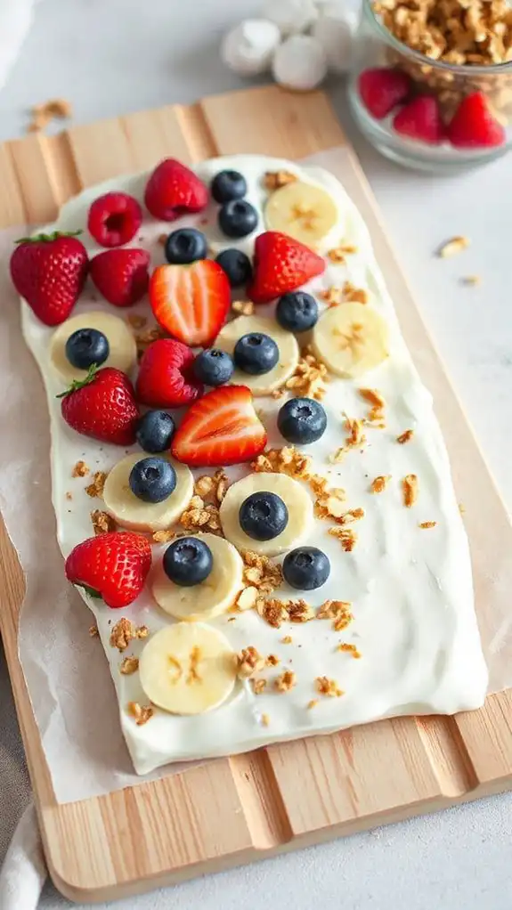 frozen fruity yogurt treat