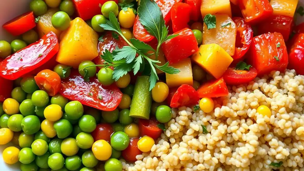 frozen vegetable dinner recipes