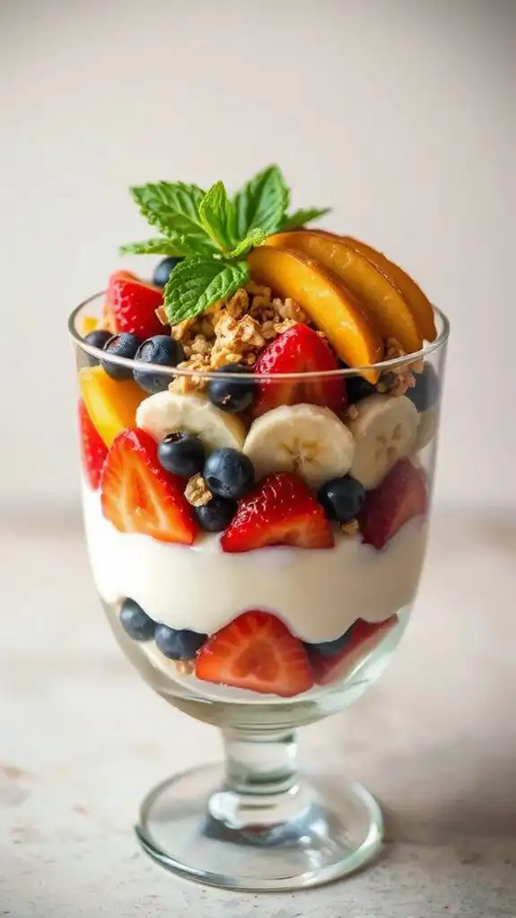 fruit and yogurt layers fruit and yogurt layers