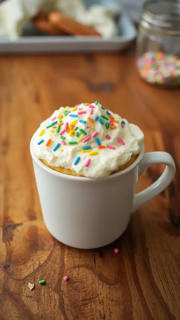 funfetti mug cake recipe