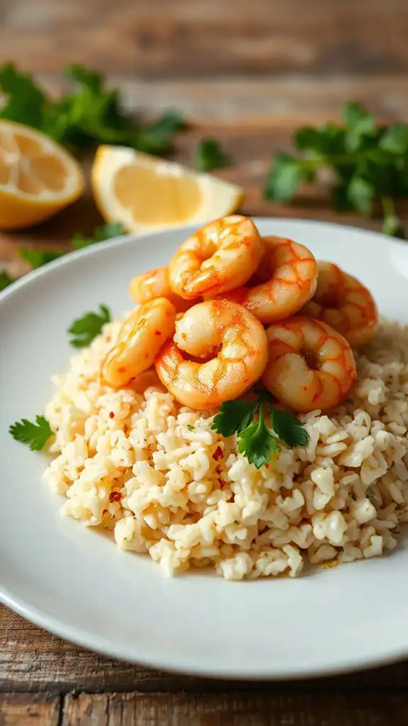 garlic butter shrimp dish garlic butter shrimp dish