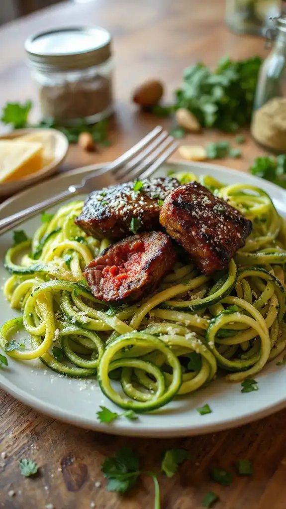 garlic butter steak bites