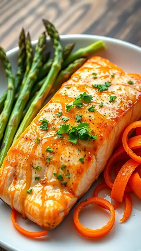 garlic dijon baked salmon garlic dijon baked salmon