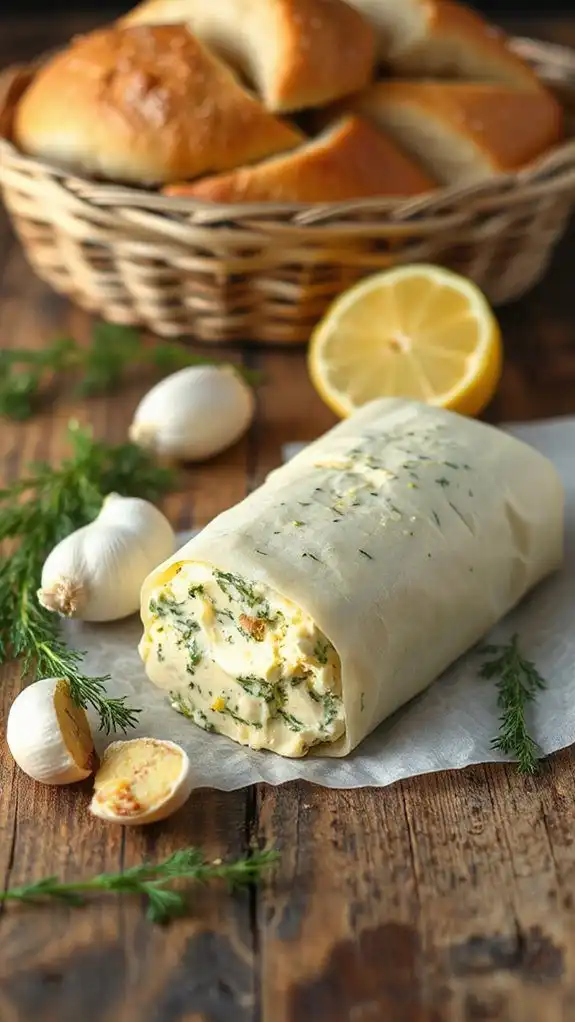 garlic infused lemon dill butter garlic infused lemon dill butter