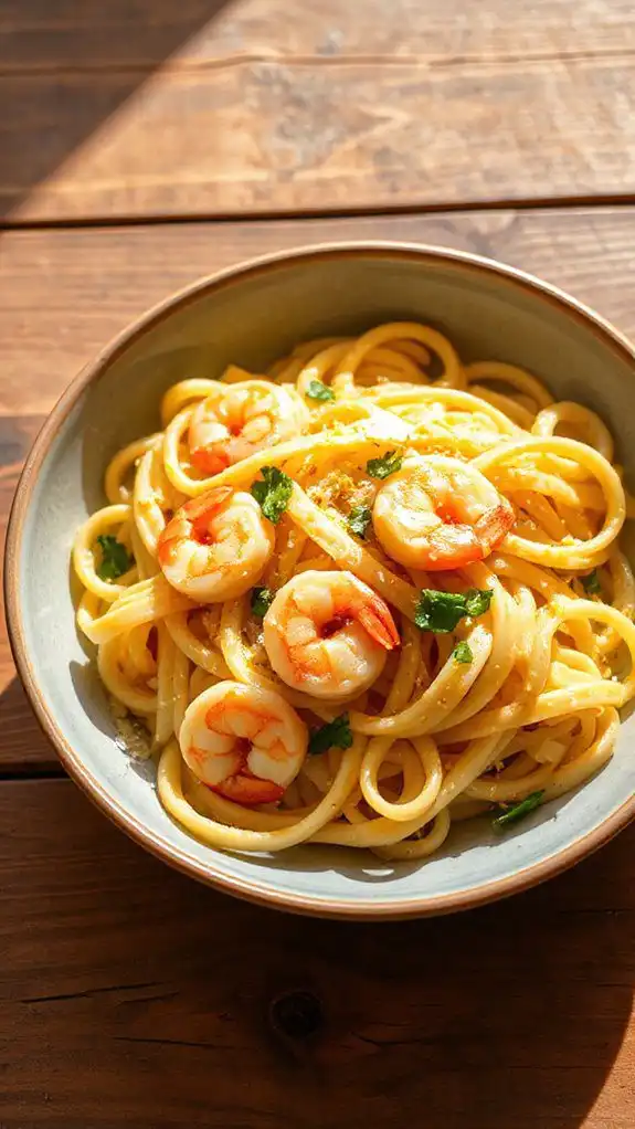 garlic shrimp pasta recipe