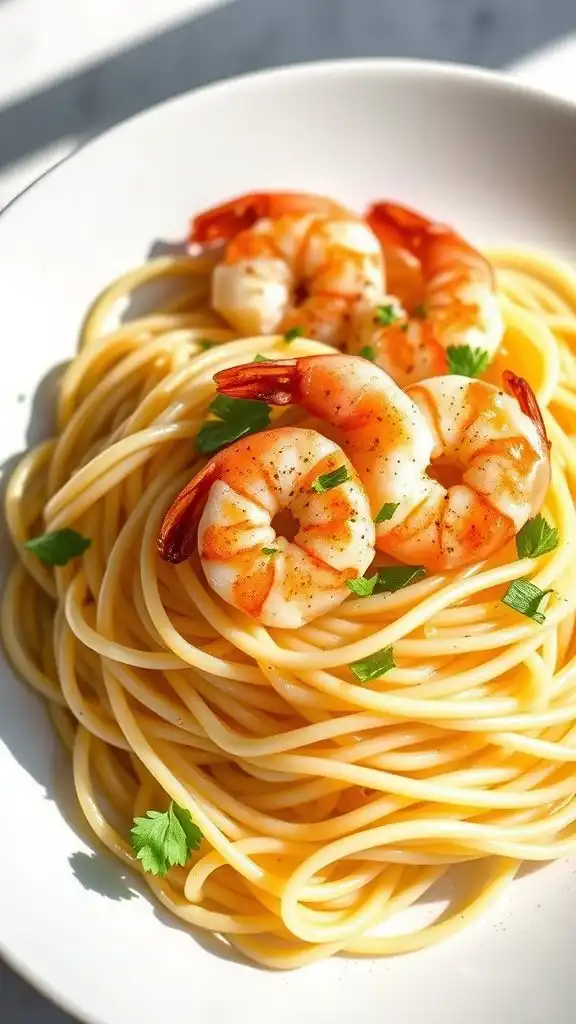 garlic shrimp pasta recipe