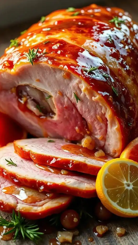 ginger glazed ham recipe