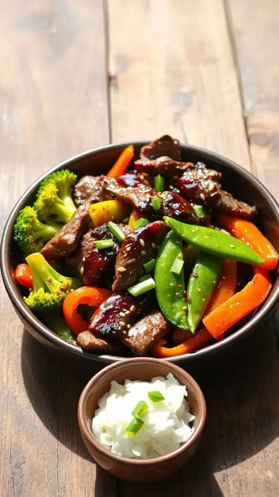 ginger sesame beef stir fry ginger sesame beef stir fry