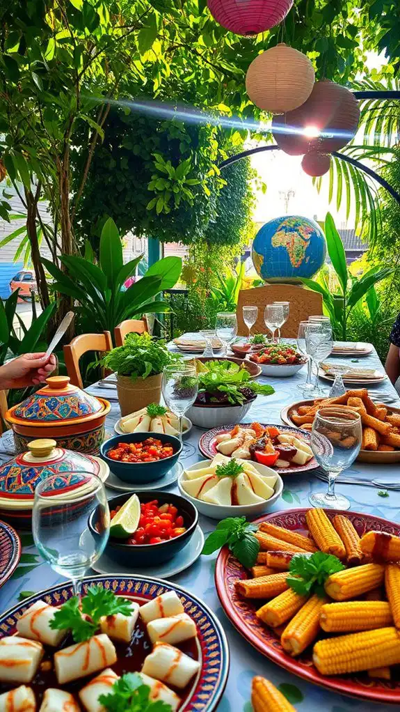 global summer dinner inspiration