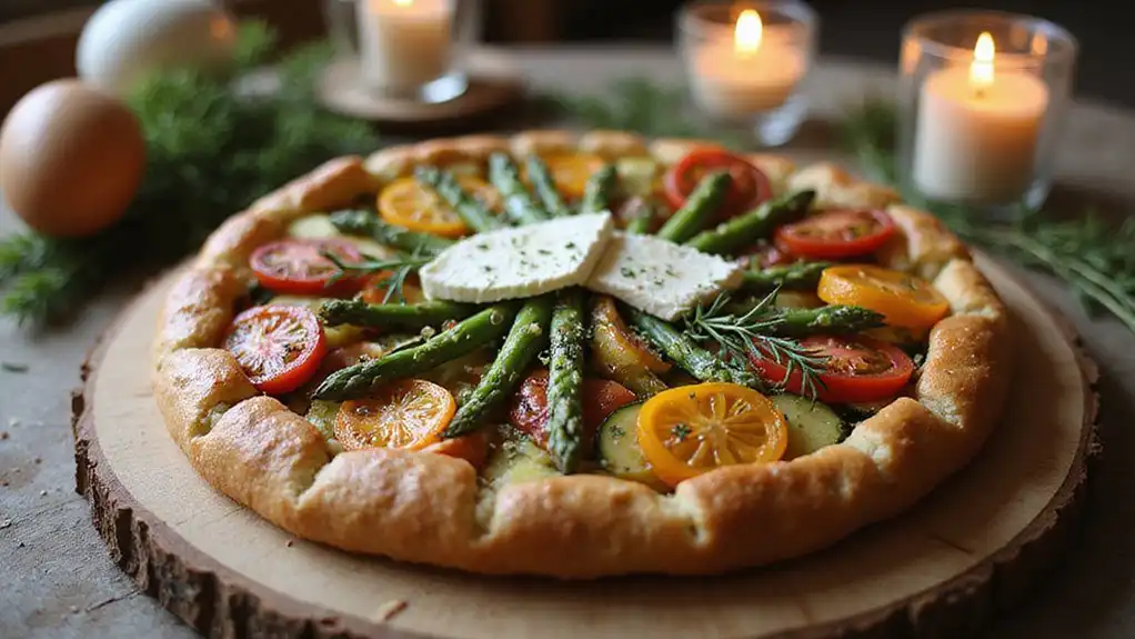 goat cheese vegetable tart goat cheese vegetable tart