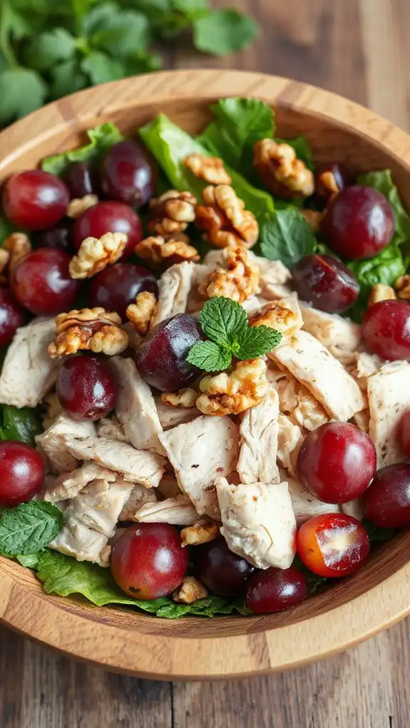 grape and nut chicken salad grape and nut chicken salad