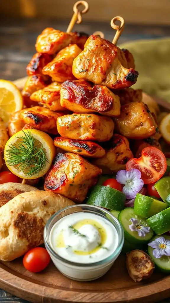 greek chicken skewers recipe greek chicken skewers recipe