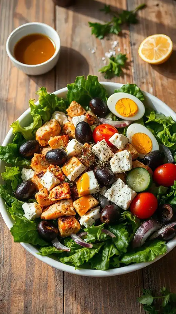 greek inspired salad recipe