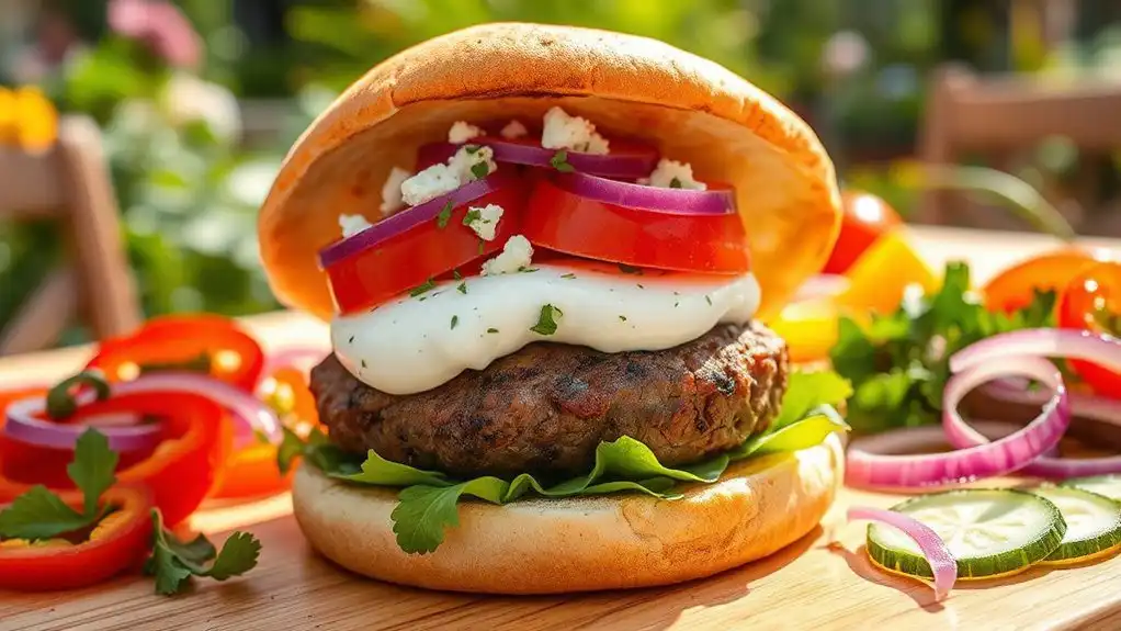 greek lamb burgers recipe greek lamb burgers recipe