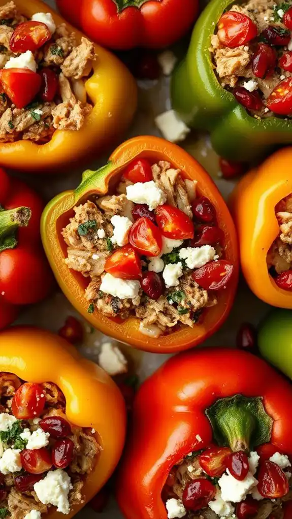greek stuffed peppers recipe