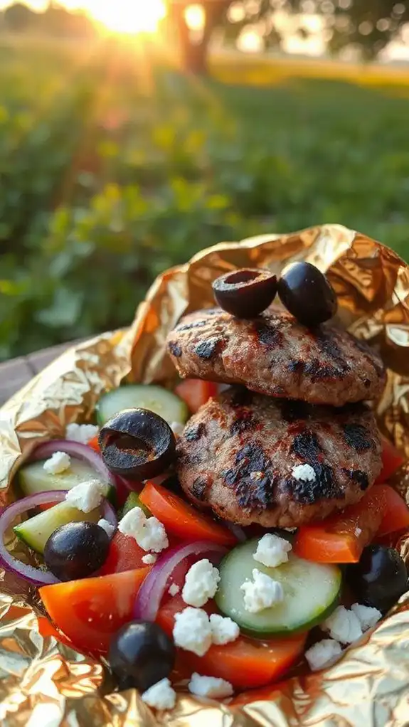 greek style burger dinner packets greek style burger dinner packets