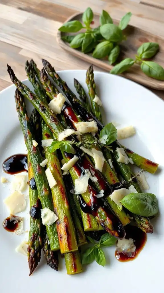 grilled asparagus with balsamic