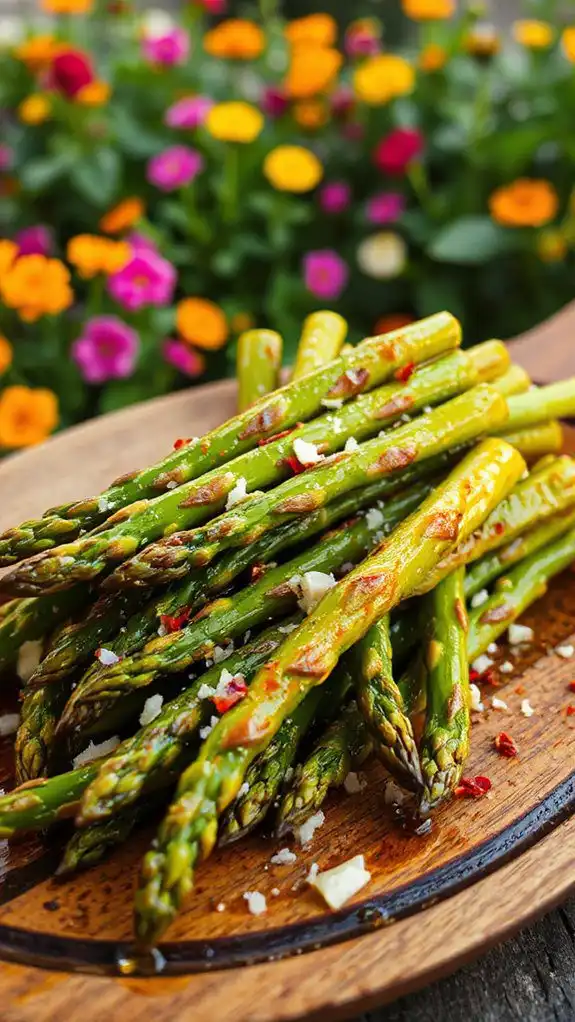 grilled asparagus with marinade grilled asparagus with marinade
