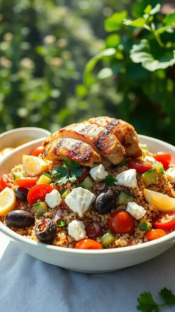 grilled chicken quinoa salad grilled chicken quinoa salad