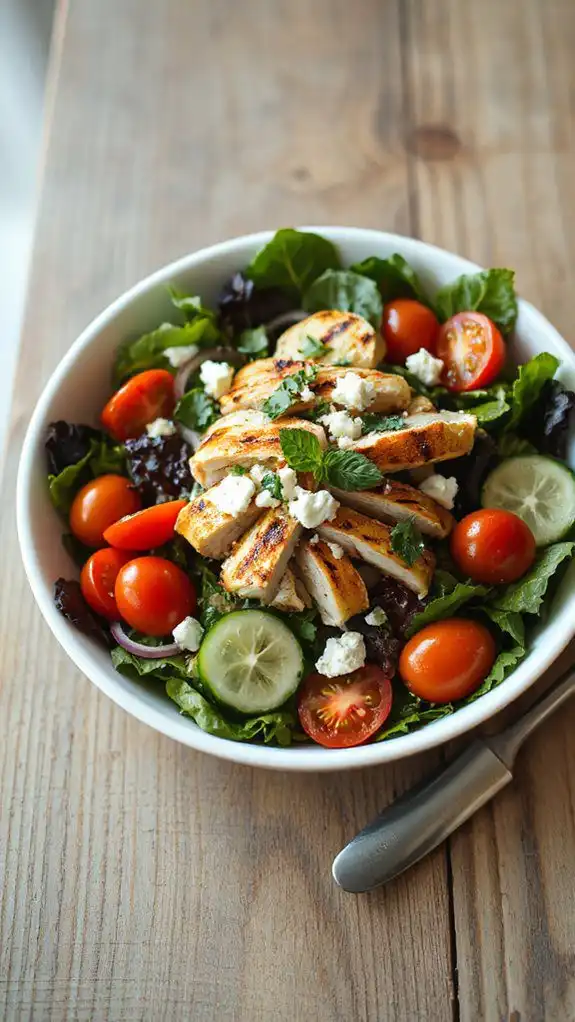 grilled chicken salad recipe