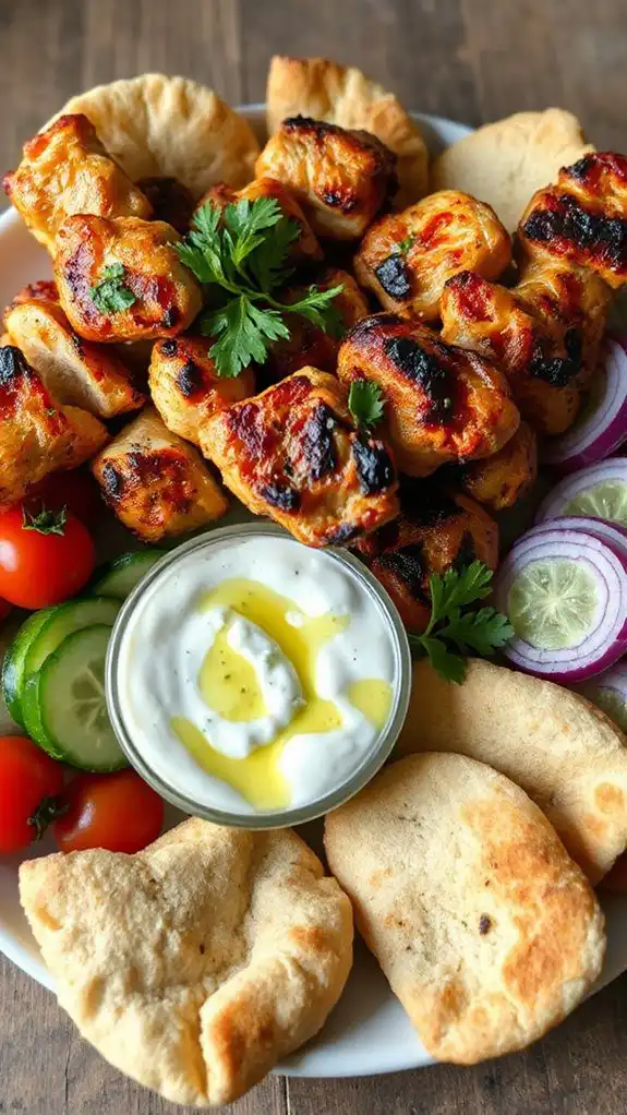 grilled chicken skewers recipe