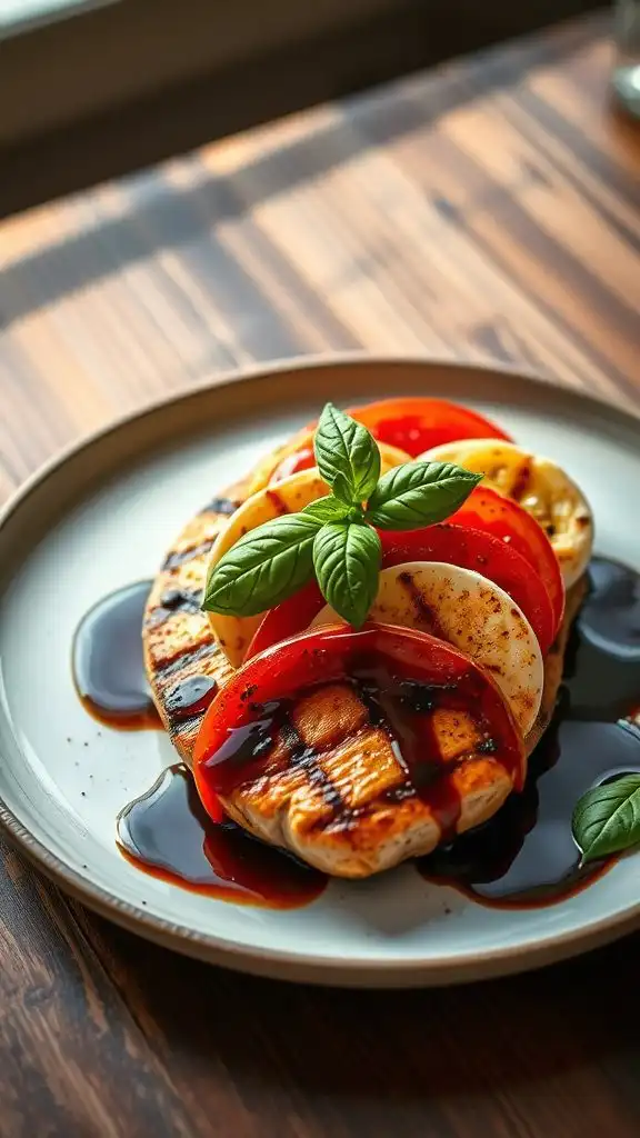 grilled chicken with balsamic grilled chicken with balsamic