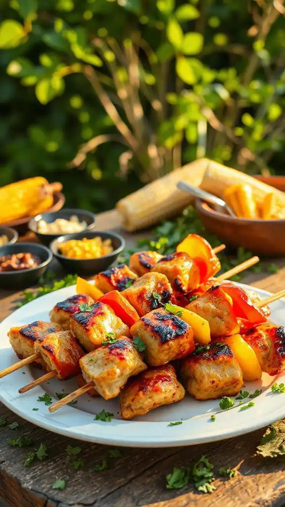 grilled chicken with honey mustard