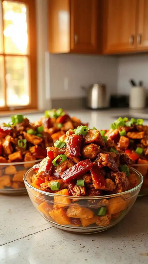 grilled chicken with sweet potatoes