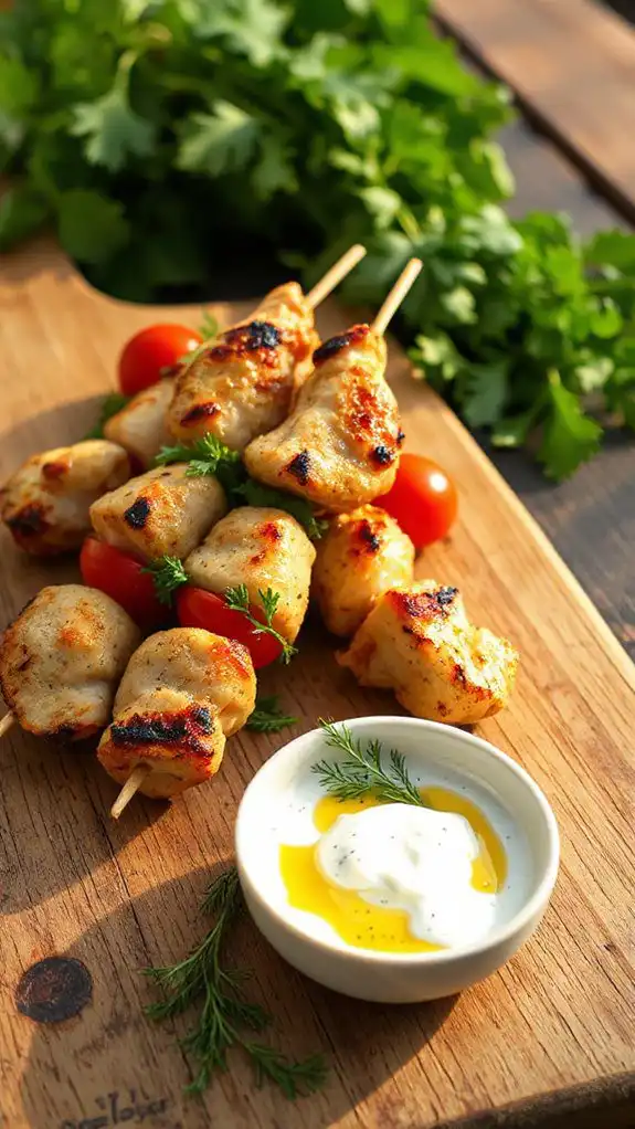 grilled chicken with tzatziki grilled chicken with tzatziki