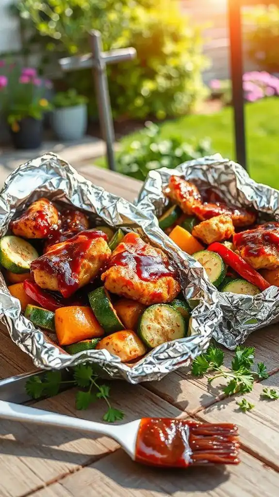 grilled chicken with vegetables grilled chicken with vegetables