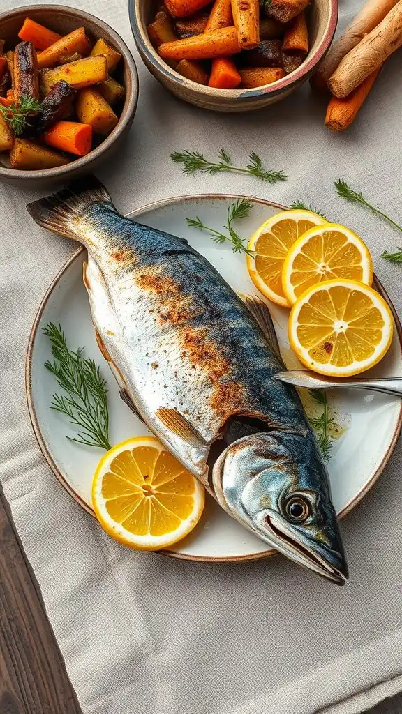grilled fish with herbs grilled fish with herbs