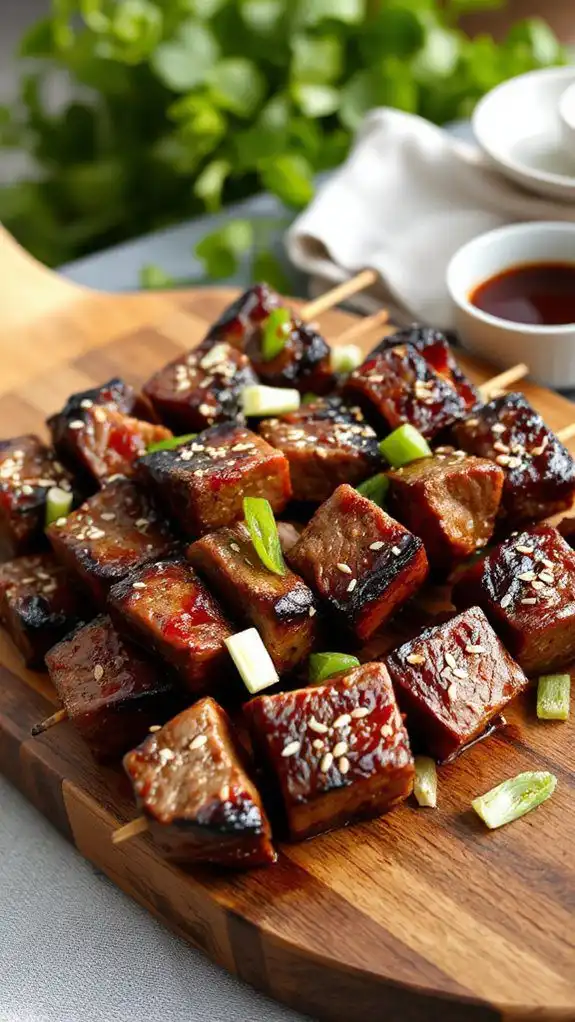 grilled japanese marinated beef