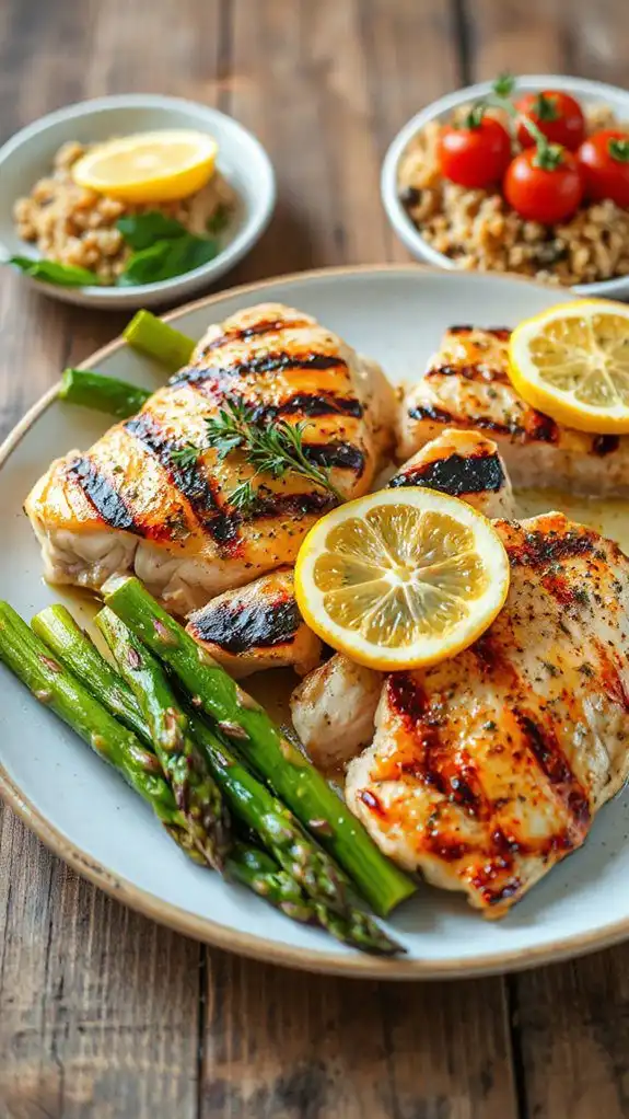 grilled lemon herb chicken grilled lemon herb chicken